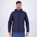 Jaqueta Area Corta Vento Manga Longa Marinho - Foto 1
