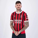 Camisa Milan Home 2025 Puma 10 Rafa Leão Masculina - Foto 4