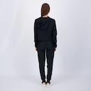 Conjunto Cropped Manga Longa e Calça Area Preta - Foto 5