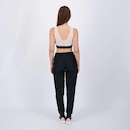 Conjunto Calça e Top Area Bege e Preto - Foto 5