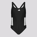 Maiô adidas 3 Listras - Infantil - Foto 1