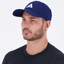 Boné Aba Curva adidas Essentials Logo - strapback - Adulto - Foto 5