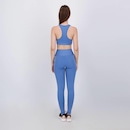 Conjunto Calça Legging e Top Area Azul - Foto 5