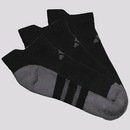 Meia adidas Ess Cano Baixo - 3 Pares - Unissex - Foto 1