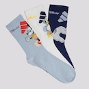 Meia adidas Mickey Disney - 3 Pares - Unissex - Foto 1