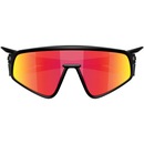 Óculos de Sol Oakley Ciclismo Latch Panel Matte Black Prizm Ruby - Foto 5