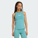 Camiseta Regata adidas Algodão Essentials Linear Slim - Feminina - Foto 4