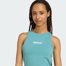 Camiseta Regata adidas Algodão Essentials Linear Slim - Feminina - Foto 6