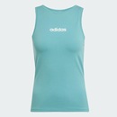 Camiseta Regata adidas Algodão Essentials Linear Slim - Feminina - Foto 2