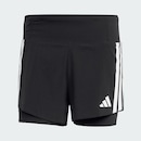 Shorts adidas Bolso Gel 2 Em 1 Adizero Running - Masculina - Foto 3