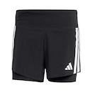 Shorts adidas Bolso Gel 2 Em 1 Adizero Running - Masculina - Foto 1