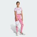 Camiseta Cropped adidas Seasonal Essentials Logo Celebration - Infantil - Foto 5