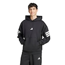Blusão adidas Capuz Future Icons Três Listras - Masculina - Foto 2