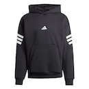 Blusão adidas Capuz Future Icons Três Listras - Masculina - Foto 1