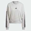 Blusão adidas Essentials Três Listras - Feminina - Foto 3