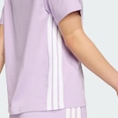 Camiseta adidas Essentials Três Listras - Feminina - Foto 5