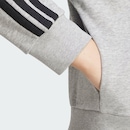 Blusão adidas Capuz Zíper Essentials Três Listras - Feminina - Foto 7