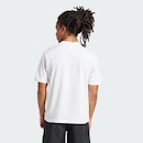 Camiseta adidas Malha Simples Essentials Small Logo - Masculina - Foto 4