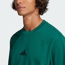Camiseta adidas Malha Simples Essentials Small Logo - Masculina - Foto 7