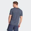 Camiseta adidas Designed 4 Training Três Listras - Masculina - Foto 4