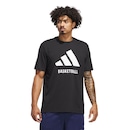 Camiseta adidas Basketball - Masculina - Foto 2