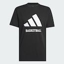 Camiseta adidas Basketball - Masculina - Foto 3