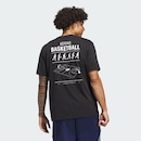 Camiseta adidas Basketball - Masculina - Foto 4