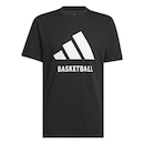 Camiseta adidas Basketball - Masculina - Foto 1