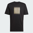 Camiseta adidas Estampada Tech Metallic - Masculina - Foto 3