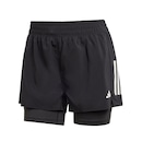 Shorts adidas 2 Em 1 Own The Run Climacool - Feminina - Foto 1