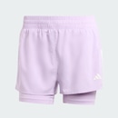 Shorts adidas 2 Em 1 Own The Run Climacool - Feminina - Foto 2