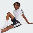 Short adidas Train Essentials Três Listras - Infantil - Foto 8