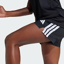 Short adidas Train Essentials Três Listras - Infantil - Foto 6