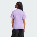 Camiseta Estampada Tech Metallic adidas - Feminina - Foto 3