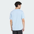 Camiseta adidas Malha Simples Essentials Small Logo - Masculina - Foto 4