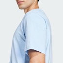 Camiseta adidas Malha Simples Essentials Small Logo - Masculina - Foto 6