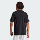 Camiseta Malha Simples Essentials Três Listras - adidas - Homem - Foto 4