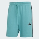 Short Moletinho adidas Essentials Três Listras - Masculino - Foto 2