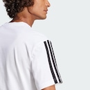Camiseta Malha Simples Essentials Três Listras - adidas - Homem - Foto 7