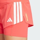 Shorts adidas Bolso Gel 2 Em 1 Adizero Running - Feminina - Foto 6