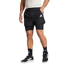 Shorts adidas 2 Em 1 Gym+ - Masculina - Foto 2