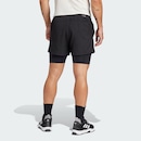 Shorts adidas 2 Em 1 Gym+ - Masculina - Foto 4
