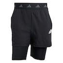Shorts adidas 2 Em 1 Gym+ - Masculina - Foto 1