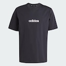 Camiseta adidas Essentials Linear Single Jersey - Masculina - Foto 3