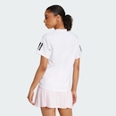 Camiseta adidas Club Três Listras Tennis Climacool - Feminina - Foto 4
