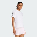 Camiseta adidas Club Três Listras Tennis Climacool - Feminina - Foto 5