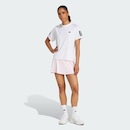 Camiseta adidas Club Três Listras Tennis Climacool - Feminina - Foto 6