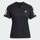 Camiseta adidas Club Três Listras Tennis Climacool - Feminina - Foto 3