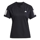 Camiseta adidas Club Três Listras Tennis Climacool - Feminina - Foto 1