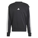 Blusão de Moletinho adidas Essentials Três Listras - Masculino - Foto 1